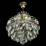 Люстра Грация с подвесом под бронзу Зеленая в Подольске Люстра Грация с подвесом под бронзу Зеленая в Подольске