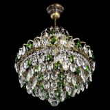 Люстра Грация с подвесом под бронзу Зеленая в Подольске Люстра Грация с подвесом под бронзу Зеленая в Подольске