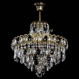 Люстра Грация №5 с подвесом под бронзу Черная в Подольске