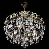 Люстра Грация №5 с подвесом под бронзу Черная в Подольске