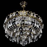 Люстра Грация №5 с подвесом под бронзу Черная в Подольске