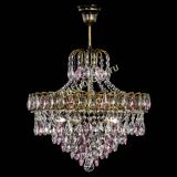 Люстра Грация №5 с подвесом под бронзу Розовая в Подольске