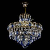 Люстра Грация №5 с подвесом под бронзу Синяя в Подольске Люстра Грация №5 с подвесом под бронзу Синяя в Подольске