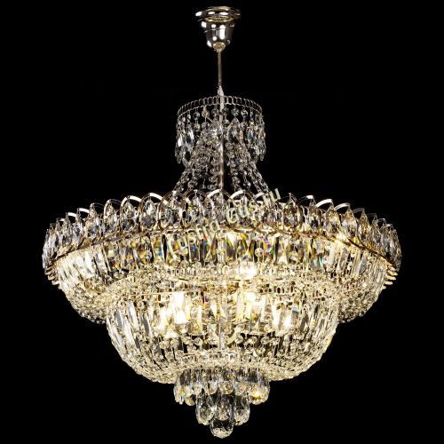 Люстра Хрустальный Каскад №1 с подвесом в Подольске Гусь Хрустальный