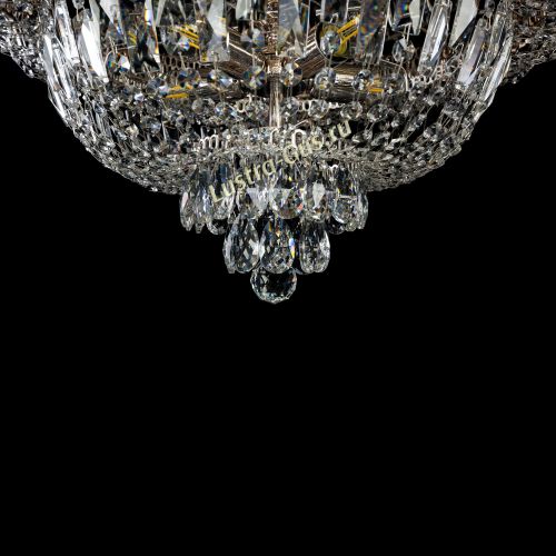 Люстра Хрустальный Каскад №1 с подвесом в Подольске Гусь Хрустальный