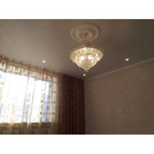 Люстра Хрустальный Каскад №1 с подвесом в Подольске Гусь Хрустальный