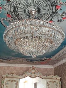 Люстра Хрустальный Каскад №1 с подвесом в Подольске отзыв и фото покупателя