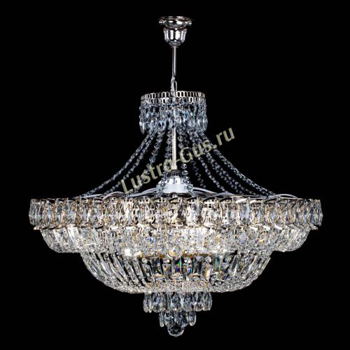 Люстра Хрустальный Каскад №11 с подвесом в Подольске Гусь Хрустальный
