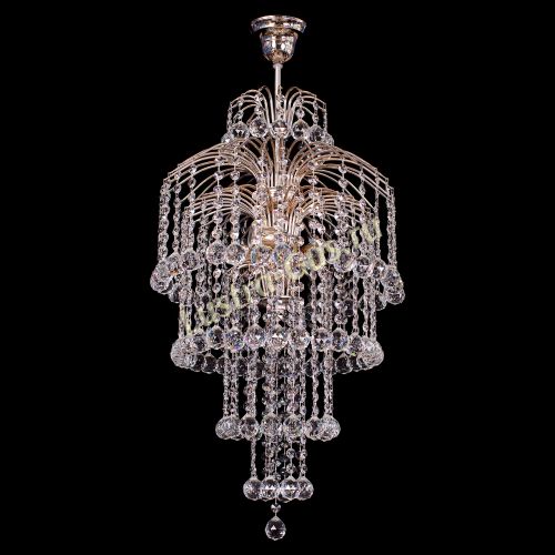 Люстра Хрустальные Брызги Каскад в Подольске Гусь Хрустальный