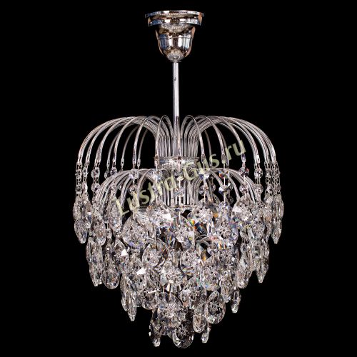 Люстра Хрустальные Брызги Звезда в Подольске Гусь Хрустальный