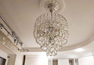 Люстра Хрустальные Брызги Звезда в Подольске отзыв и фото покупателя