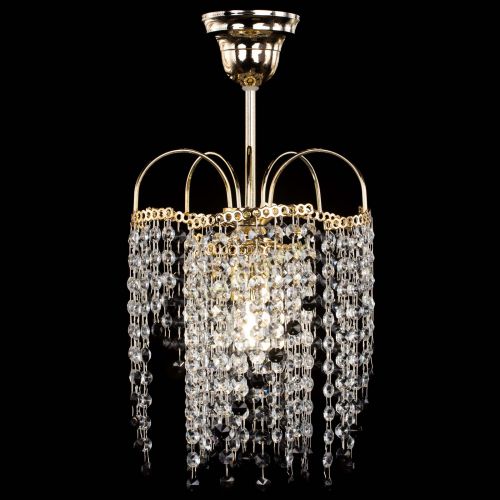 Люстра Иволга №1 Оптикон черная в Подольске Гусь Хрустальный