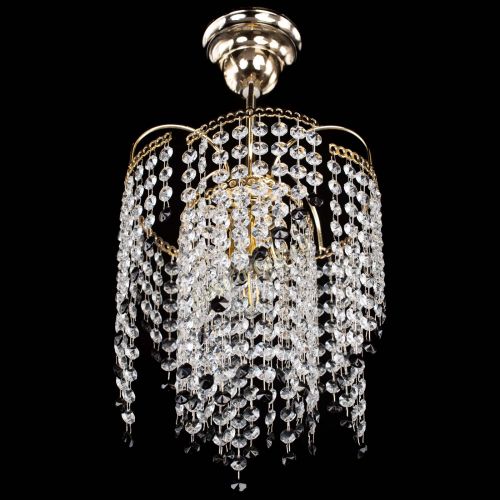 Люстра Иволга №1 Оптикон черная в Подольске Гусь Хрустальный