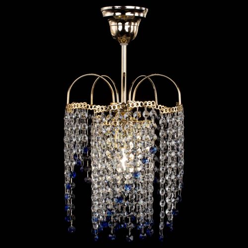 Люстра Иволга №1 Оптикон синяя в Подольске Гусь Хрустальный