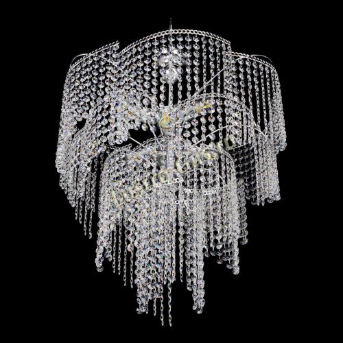 Люстра Иволга №6 ламп оптикон длинная в Подольске Гусь Хрустальный