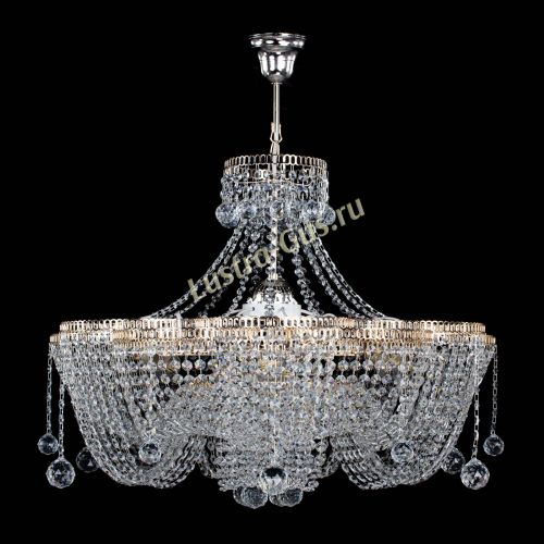 Люстра Камелия Астра с подвесом в Подольске Гусь Хрустальный