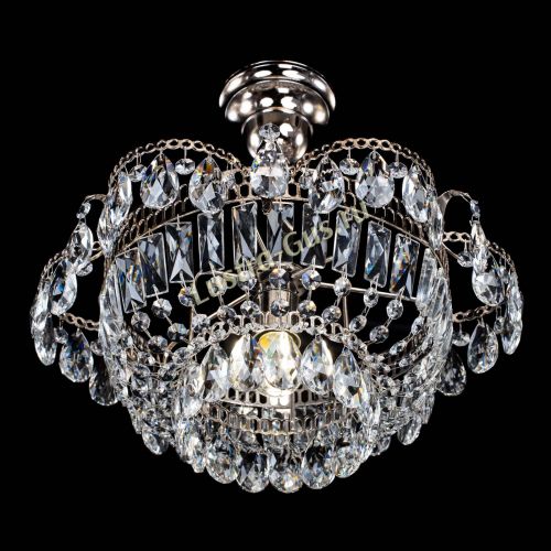 Люстра Камея №1 с подвесом в Подольске Гусь Хрустальный