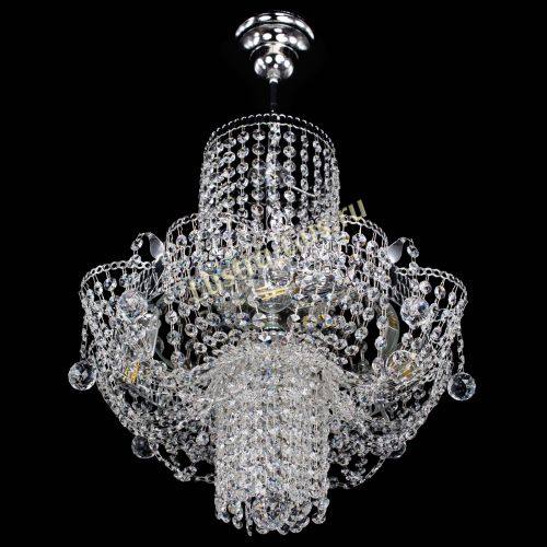 Люстра Камея №4 с подвесом в Подольске Гусь Хрустальный