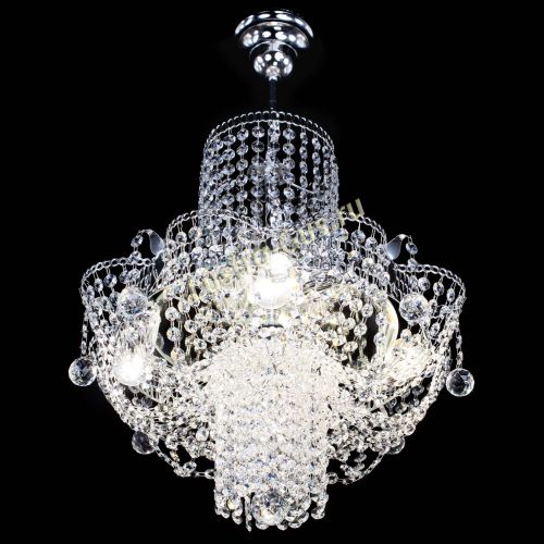 Люстра Камея №4 с подвесом в Подольске Гусь Хрустальный