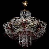 Люстра Камея №6 подвесная красная в Подольске