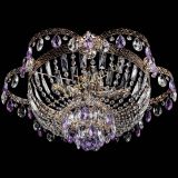 Люстра Камея Флора №5 с подвесом Фиолетовая в Подольске