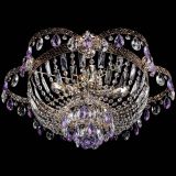 Люстра Камея Флора №5 с подвесом Фиолетовая в Подольске