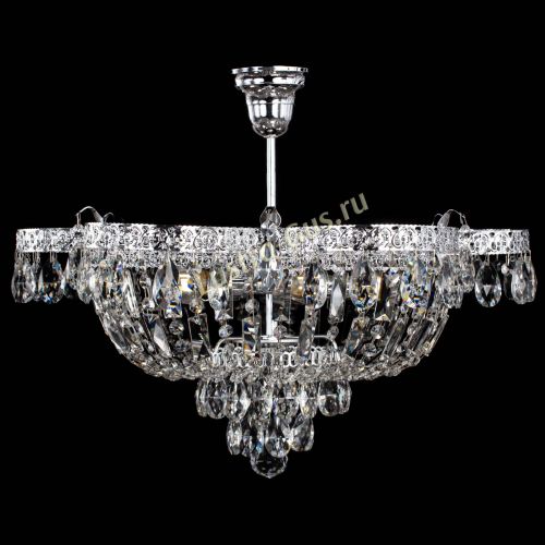 Люстра Камея Флора №5 с подвесом в Подольске Гусь Хрустальный