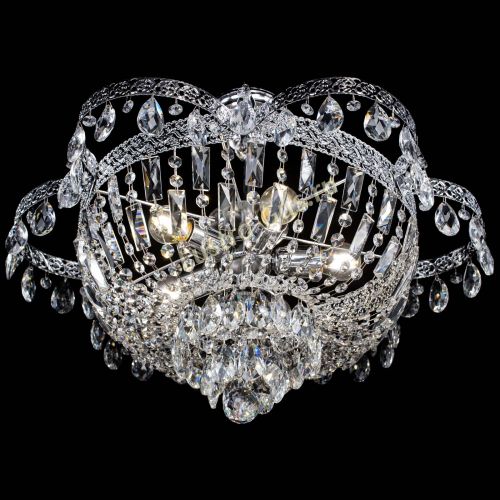 Люстра Камея Флора №5 с подвесом в Подольске Гусь Хрустальный