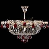 Люстра Камея Флора №5 с подвесом Красная в Подольске