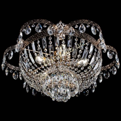 Люстра Камея Флора №5 с подвесом в Подольске Гусь Хрустальный