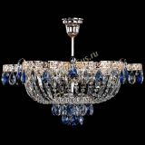 Люстра Камея Флора №5 с подвесом Синяя в Подольске Люстра Камея Флора №5 с подвесом Синяя в Подольске