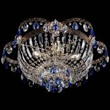 Люстра Камея Флора №5 с подвесом Синяя в Подольске Люстра Камея Флора №5 с подвесом Синяя в Подольске