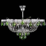 Люстра Камея Флора №5 с подвесом Зеленая в Подольске Люстра Камея Флора №5 с подвесом Зеленая в Подольске