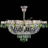 Люстра Камея Флора №5 с подвесом Зеленая в Подольске Люстра Камея Флора №5 с подвесом Зеленая в Подольске