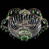 Люстра Камея Флора №5 с подвесом Зеленая в Подольске Люстра Камея Флора №5 с подвесом Зеленая в Подольске