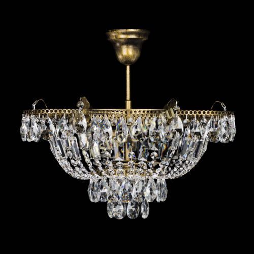 Люстра Камея с подвесом под бронзу в Подольске Гусь Хрустальный