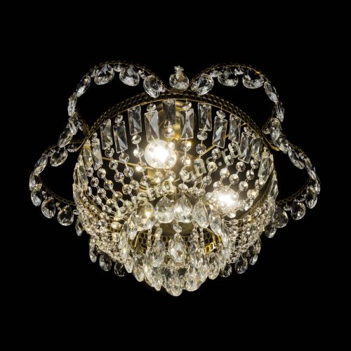 Люстра Камея с подвесом под бронзу в Подольске Гусь Хрустальный