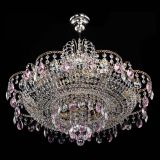 Люстра Камея журавлики №6 розовая в Подольске