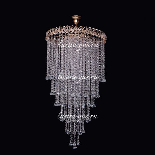 Люстра Капель длинная в Подольске Гусь Хрустальный
