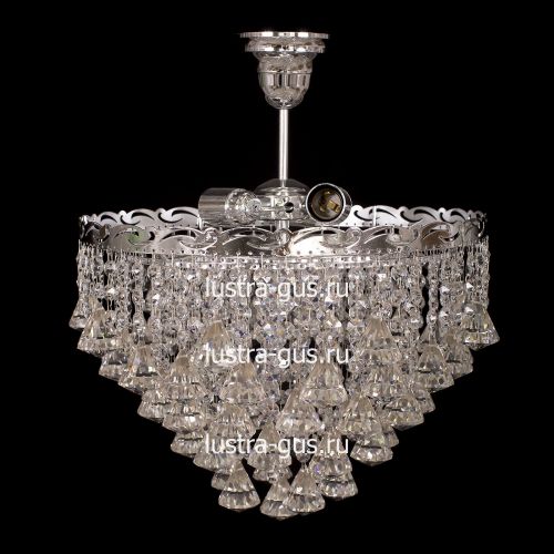 Люстра Капель конус 40 в Подольске Гусь Хрустальный