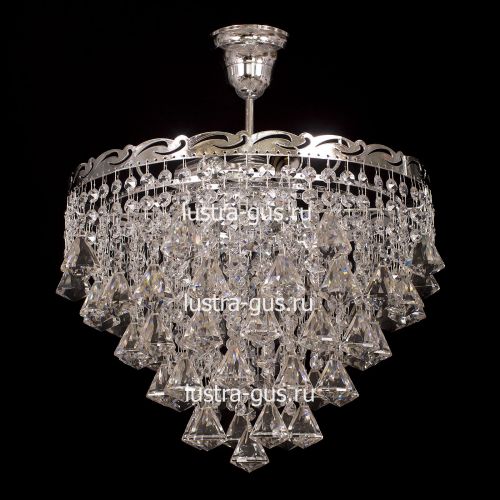 Люстра Капель конус 40 в Подольске Гусь Хрустальный