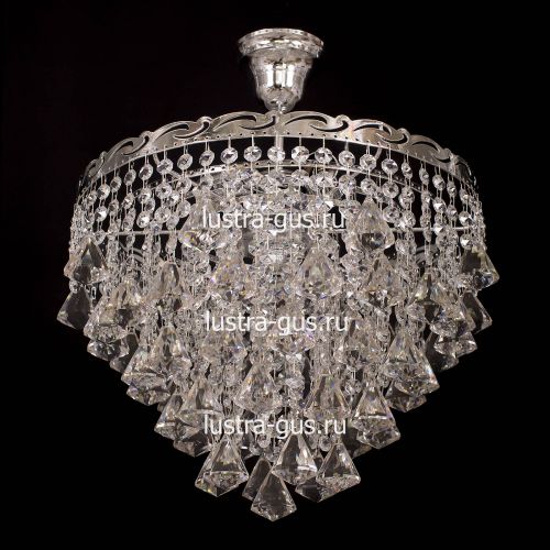 Люстра Капель конус 40 в Подольске Гусь Хрустальный