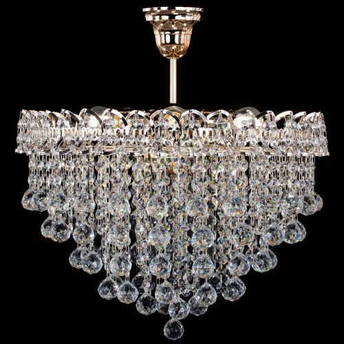 Люстра Капель Лепесток Шар  30мм с подвесом в Подольске Гусь Хрустальный