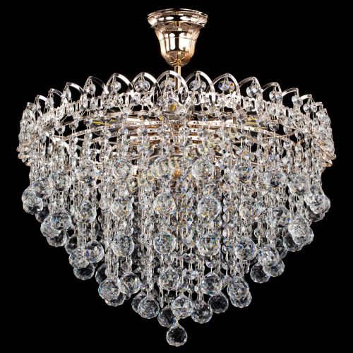 Люстра Капель Лепесток Шар  30мм с подвесом в Подольске Гусь Хрустальный