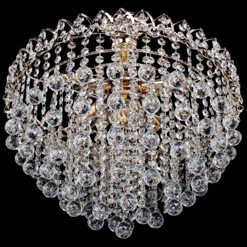 Люстра Капель Лепесток Шар  30мм с подвесом в Подольске Гусь Хрустальный