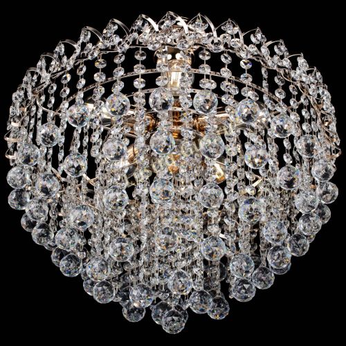 Люстра Капель Лепесток Шар  30мм с подвесом в Подольске Гусь Хрустальный