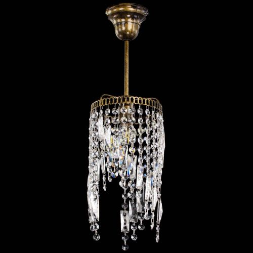 Люстра Капель мини №4 под бронзу в Подольске Гусь Хрустальный