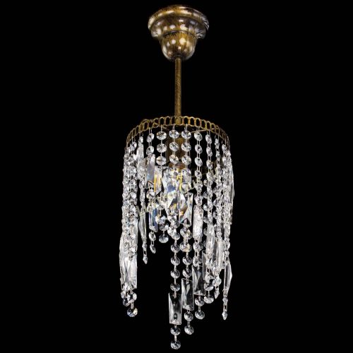 Люстра Капель мини №4 под бронзу в Подольске Гусь Хрустальный