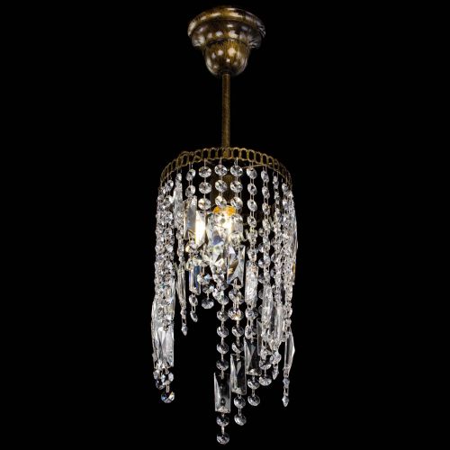 Люстра Капель мини №4 под бронзу в Подольске Гусь Хрустальный