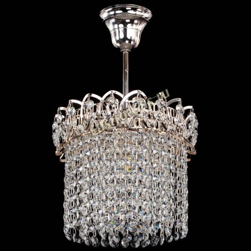 Люстра Капель оптикон №1 с подвесом в Подольске Гусь Хрустальный